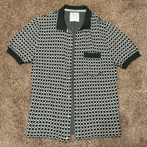 Percival Knitwear Button Up Shirt L